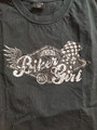 T-shirt von SG "Biker Girl" Aufschrift Gr. M - 5€ ink. Versand!