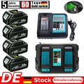 6,0Ah Für Makita Ersatzakku BL1850B 18V BL1830B BL1860B BL1840 LXT400 Ladegerät