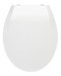 WENKO Premium WC-Sitz Kos Toilettendeckel Absenkautomatik Thermoplast weiß 