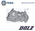 R124 MOTOR KÜHLWASSERPUMPE WASSERPUMPE DOLZ FÜR RENAULT 19 II,CLIO I,RAPID
