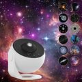 12 in 1 LED Galaxy Projektor Sternenhimmel Lampe Nebula Starry Erde Nachtlichter
