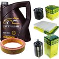 MANN Inspektionspaket 5L MANNOL Extreme 5W-40 für VW Polo 60 1.4 50 1.0 75 1.6
