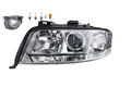 Scheinwerfer Halogen passend für Audi A6 4B 08/01-01/05 H7 H7 Li. Nebel Leuchtm.