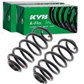 2X KYB K-FLEX FAHRWERKSFEDERN HINTEN PASSEND FÜR AUDI A4 LINKS+RECHTS