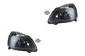 Scheinwerfer Set Halogen passend für Renault Clio BB BC CB 01 - 05 H7 H1 +Nebel
