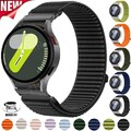 Nylon Loop Armband für Samsung Galaxy Watch 7 FE 6 5 4 40/44mm 6 Classic 43/47mm