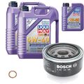 BOSCH Ölfilter 11L Liqui Moly Leichtlauf High Tech 5W-40 für VW LT 28-46 II