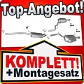 Auspuff für AUDI A4 (B6 B7) 1.8 T Turbo 20V Auspuffanlage