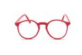 BINOCLE Brille Panto ROT 511 Acetat 46-17 mm Damen Vintage Frankreich