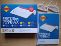 FRITZ!Box 7590 AX Exclusive Edition WiFi 6 DSL Router, A4 Handbuch NEU und OVP