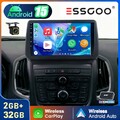 DAB+ Für Opel Zafira Tourer C 2011-16 Android 15 2+32G Autoradio GPS CarPlay KAM