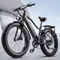 Elektrofahrrad 26 Zoll E-Bike 48V 20AH Mountainbike E-Fahrrad 7-Gänge 25KM/H MTB