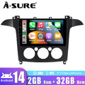 2+32G Android 14 Autoradio Für Ford S-Max 2006-2015 Apple Carplay GPS NAVI WIFI