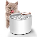 3L Hunde Katzen Automatischer Trinkwasserbrunnen Trinkbrunnen mit LED Licht NEU