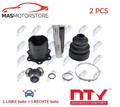 GELENK ANTRIEBSWELLE PAAR NTY NPW-VW-018 2PCS V FÜR AUDI A3,8PA,8P1,8P7