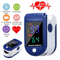 SpO-2 Pulsoximeter Finger Oximeter Sauerstoff Puls Blut Messgerät Pulsoxymeter