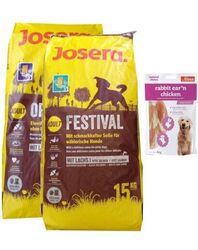 15kg Josera Festival  + 15kg Josera  Optiness + 80g Fleischsnacks