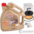 ORIGINAL ÖLFILTERSET+5W30 ÖL passend für RENAULT 0.9+1.2 SCENIC TWINGO MEGANE 3