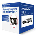 Auto Hak Anhängerkupplung abnehmbar für MAZDA CX-5 Typ KF AHK