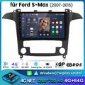 8Kern Für Ford S-Max 2007-2015 9"Autoradio Android13 GPS Navi CarPlay 4+64G WIFI