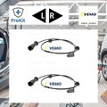 2x ORIGINAL® Vemo Warnkontakt, Bremsbelagverschleiß Vorne für Opel OMEGA B