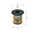 UFI Kraftstofffilter 26.690.00 für DACIA RENAULT
