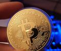 Bitcoin BTC Coin Krypto Währung Münze Metall Gold Medallie für Sammler Fans