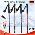 2stk Walking Stöcke Teleskop Nordic Wanderstöcke Antischock 65-135cm Aluminium