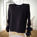 Damen Pullover schwarz Größe XS