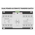 Dual Power Automatischer Umschalter 2P 4P 63A CB Level AC230V AC400V