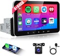 4+64GB 1DIN 7 Zoll Android 15 Autoradio mit Apple Carplay GPS WIFI MP5 + Kamera
