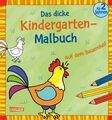 Ausmalbilder für Kita-Kinder: Das dicke Kindergarten-Malbuch: Auf dem  1256921-2