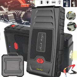 Auto KFZ Starthilfe 30000mAh Jump Starter 12V PKW Ladegerät Booster Power Bank