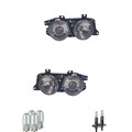 Scheinwerfer Frontscheinwerfer Set Halogen H1 für BMW 5er Touring inkl. Lampen