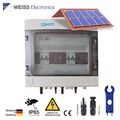 Solar PV Anlage Anschlusskasten Box 1000V, 1 2 3 Strings Überspannungsschutz GAK