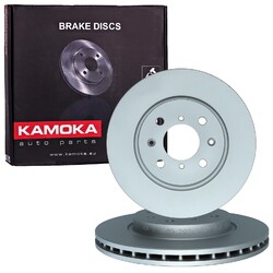 2X KAMOKA BREMSSCHEIBEN 256mm BELÜFTET VORNE PASSEND FÜR | 103565