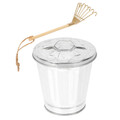 Desktop Müll Bin Kunststoff Schaukel Mülleimer Kleinen Mülleimer Mit Deckel
