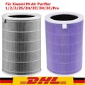 HEPA-Filter Für Xiaomi Mi Air Purifier 1/2/3/2H 2S 3H 3C Pro Luftreiniger Ersatz
