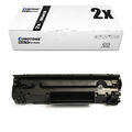 2x Eurotone ECO Patrone f�r HP LaserJet Pro Mf� M-127-f� Mf� M-126-a