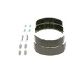 Bremsbackensatz, Feststellbremse 0 986 487 611 BOSCH für MERCEDES-BENZ VW