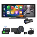 10,2" IPS Autoradio Apple Carplay Android Auto Bluetooth Tragbar Dashcam Monitor