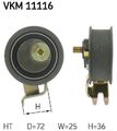 SKF VKM 11116 Spannrolle, Zahnriemen für AUDI SEAT SKODA VW
