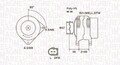 MAGNETI MARELLI Lichtmaschine Generator LiMa ohne Pfand 063731675010