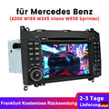 7"Autoradio GPS Nav Für Benz A/B Klasse Sprinter Viano Vito W639 W245 CD DVD SWC