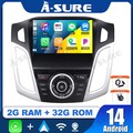 Android 14 CarPlay Autoradio Für Ford Focus MK3 2012-2018 GPS Navi 32G RDS DAB+
