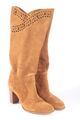 SAN MARINA Weitschaftstiefel Damen Gr. DE 39 hellorange Casual-Look