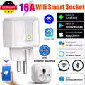 16A Smart Steckdose Tuya WIFI WLAN Home Socket Alexa Google Fernbedienung Timer