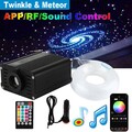 12V Auto Lichtfaser Meteor LED Sternenhimmel Glasfaser Optik Lichteffekte DE