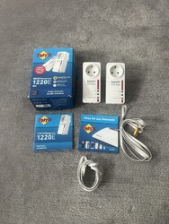 AVM Fritz - 2 Stück  PowerLine 1220E 1200 Mbit/s  Set