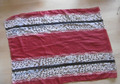 rot buntes Tuch / Schal aus Chiffon mit Animalprint von K-Mail 62cm x 165cm #VK